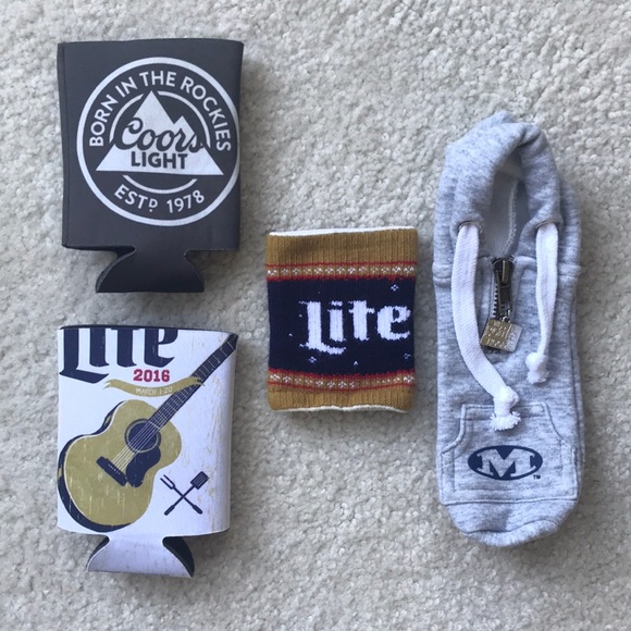 Coors Light / Miller Lite Other - Coors Light & Miller Lite Beer Koozie Bundle